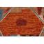 Tapis à motif géométrique oriental marocain 7 x 10