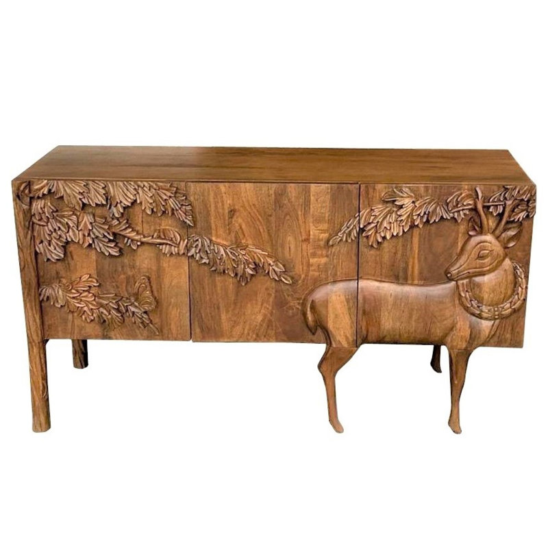 Aidyen 60'' Solid Wood Sideboard