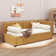 Upholstered Daybed with Trundle Sofa Bed Frame