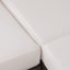 BANC D'ANGLE GAUCHE ET TABLE BASSE