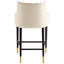 Tesoro Upholstered Stool with Solid Wood Frame-545708263