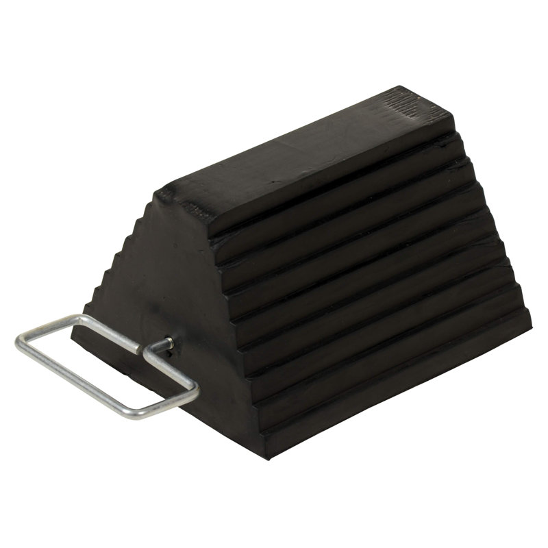 Molded Rubber Wheel Chock