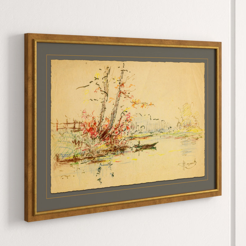 Dutch Landscape Study Print by Soicher Marin Archives