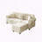 Velvet Chesterfield Sofa Nailhead Trim Button Tufted-513656372