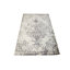 Tapis oriental brun foncé tissé à la main Rectangle