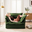 2 fauteuils - chenille, housses pratiques en chenille pour la vie, la lecture, la chambre à coucher-310255784