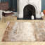 Aurora AU01 Dune Metallic Bronze Area Rug-42147535