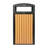 Steel With Plastic Slatted Panels 40 Gallon Curbside Outdoor Trash Can-87104079