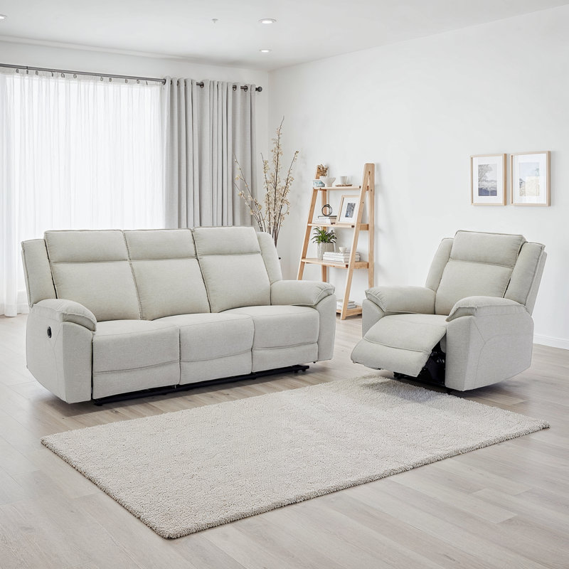 Beola Living Room Set, Beige