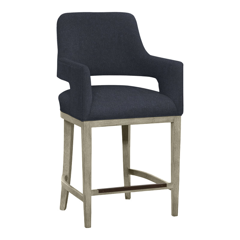 Tabouret de bar et de comptoir Josie, Amande chamois, Perigold Banks Uniforme