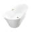 67" x 31" Freestanding Soaking Bathtub-89300537