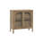 Sideboard Buffet With Glass Doors-2032354312