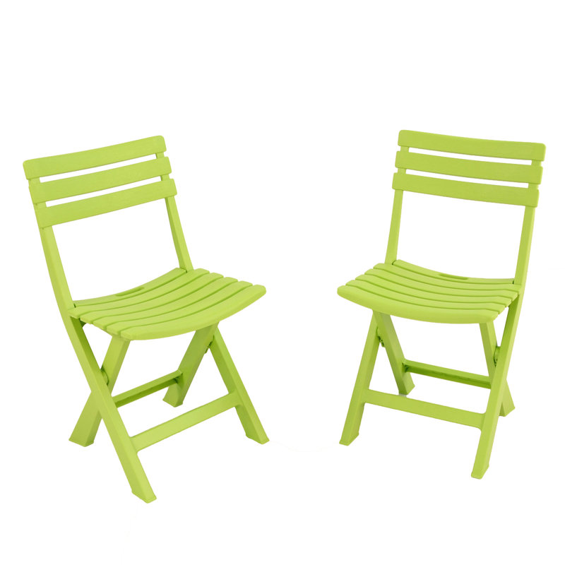 Brescia Folding Garden Chair, Lime