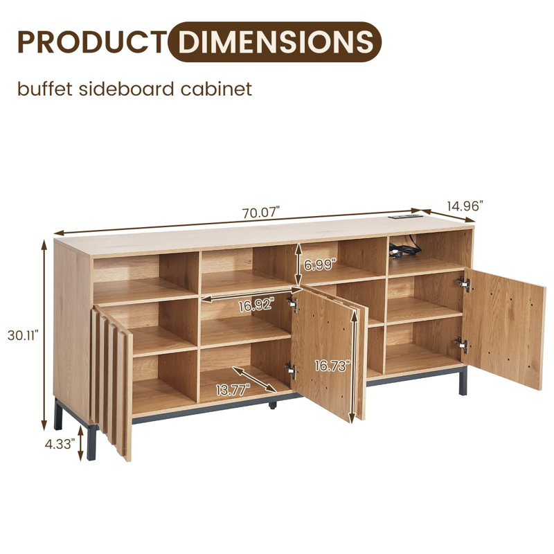 Buffet Buffet, Marron clair
