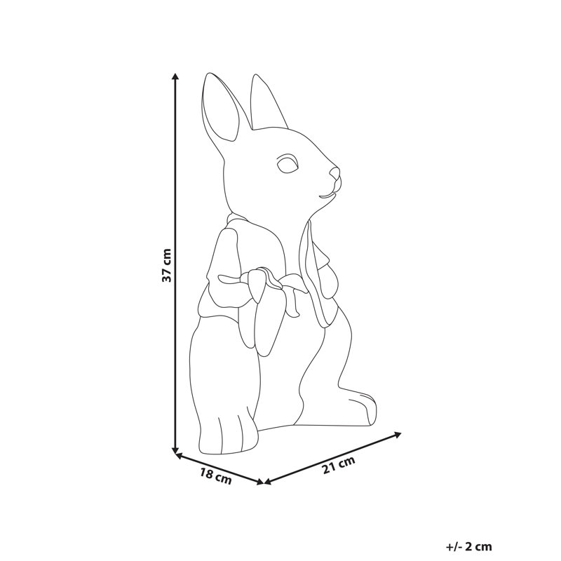 Rabbit Water Resistant Garden Statue