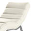 SALISBURY Chaise Lounge in Genuine Leather with Adjustable Backrest-624466959-624466947