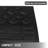 VEVOR Plastic 9.8'' L Threshold Ramp