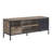 Nantan Rustic Oak & Black Finish TV Stand-293435620-293435616