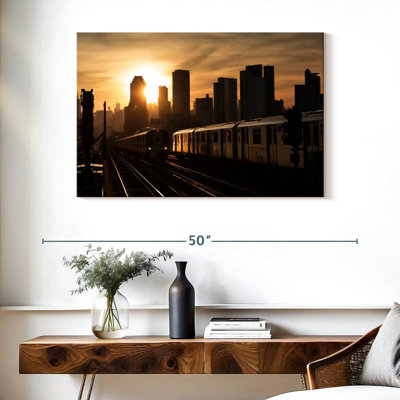 Coucher de soleil Sirci NYC Subway