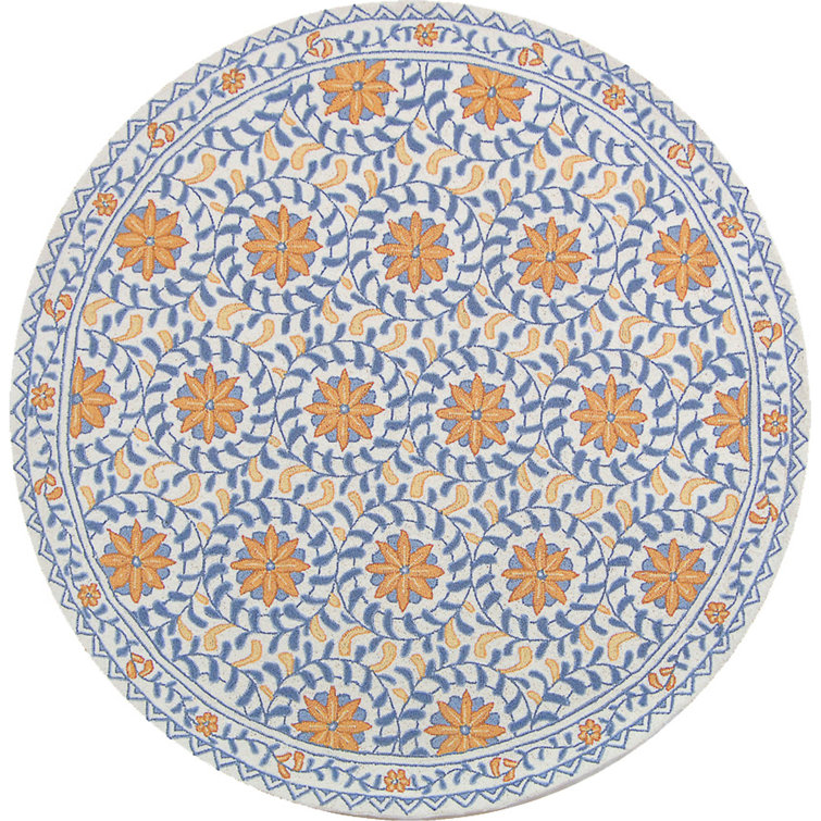 Chelsea Hand Hooked Wool Floral Rug