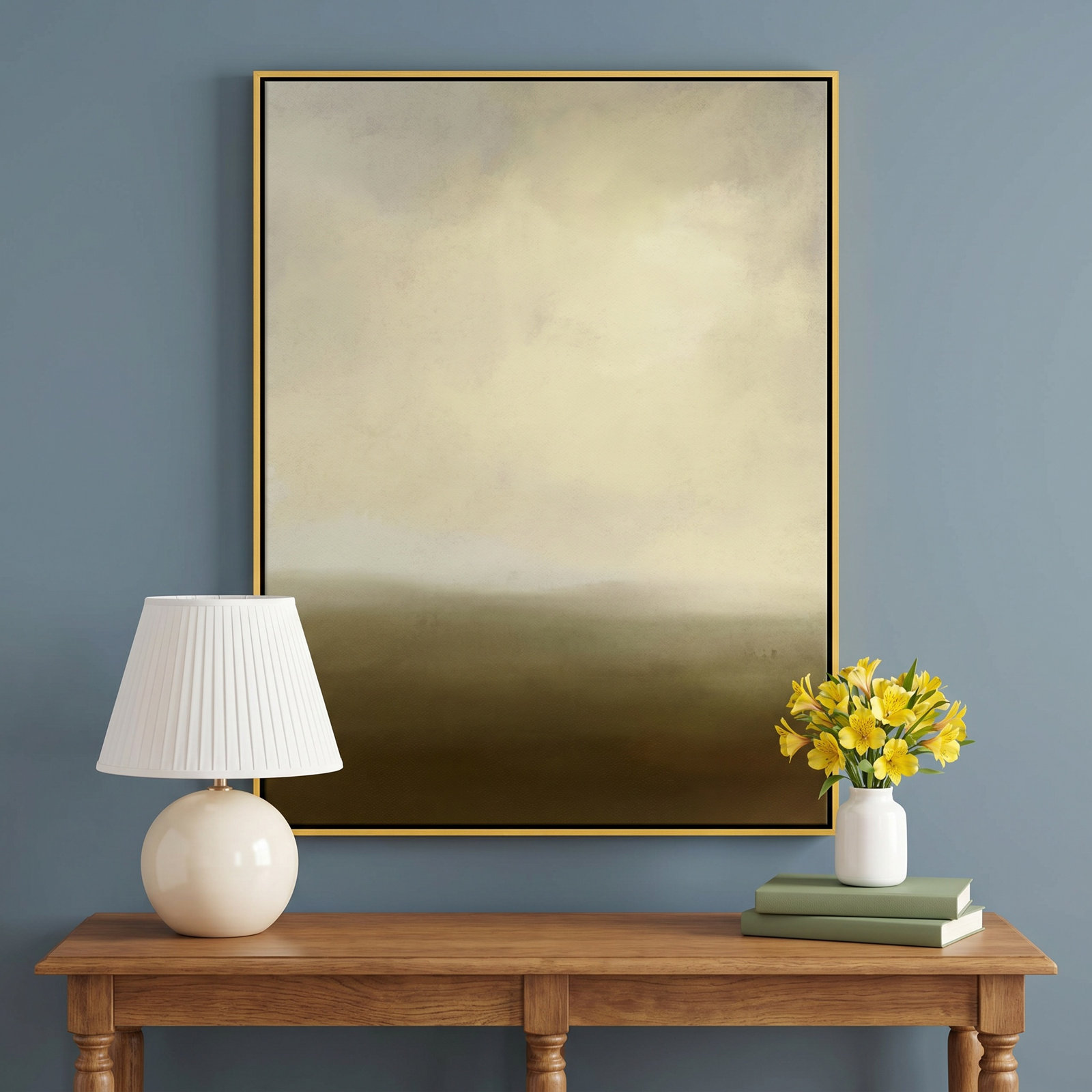 Macy "The Moors" Print, 31.5" W x 41.5" H, Gold
