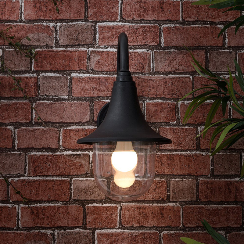 Redman Black Outdoor Barn Light