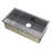 Cantrio KSS-3218-0 32 inch 18-Gauge 304 Stainless Steel Undermount Kitchen Sink