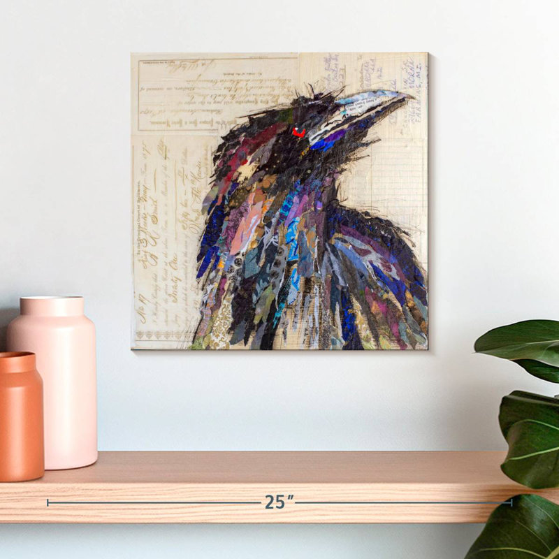 Brampt Raven I, 16" H x 16" W