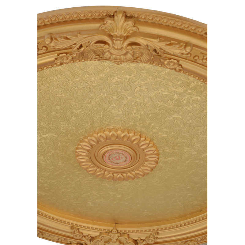 Round Chandelier Ceiling Medallion