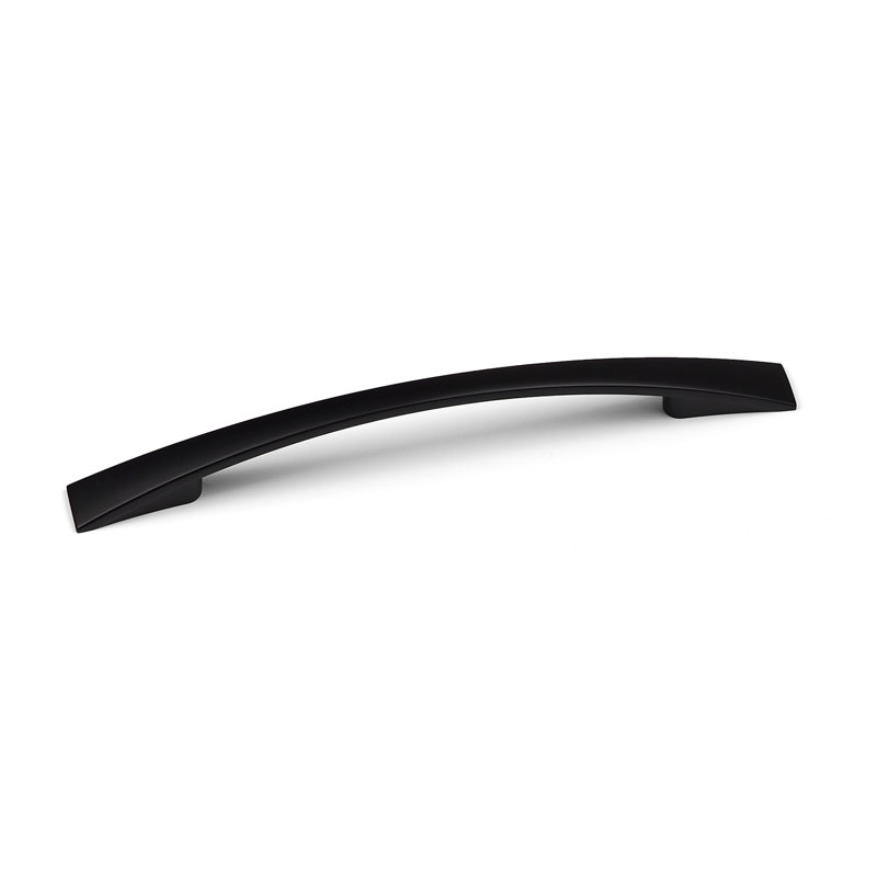 Matt Black Slim Bow Handles, 128mm