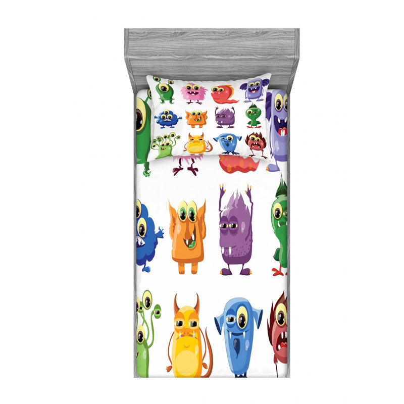 Microfiber Sheet Set, Twin XL Sheet Set with Fitted Sheet