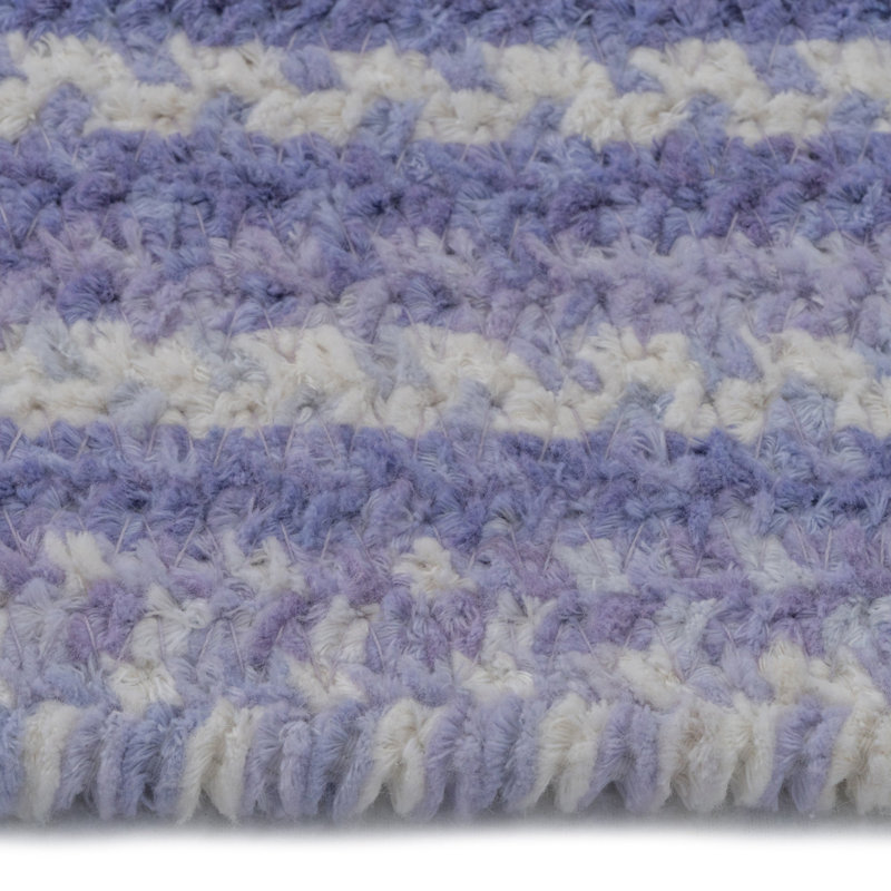 Kleah Cotton Indoor Rug, Concentric Rectangle 27" x 48"