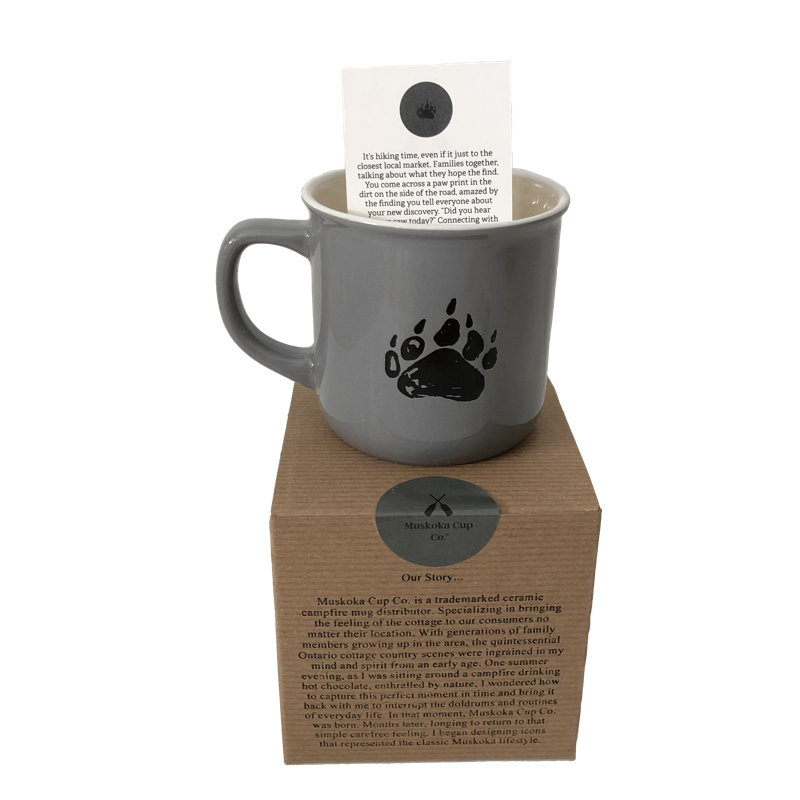 Grande tasse de camping à pattes