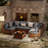 Keyala 7 Piece Rattan Sectional Seating Group with Cushions-654167929