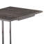 table de bout style traîneau