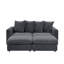 Canapé modulaire rembourré 4 pièces Bensu-392200276