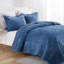 Ensemble de courtepointe surdimensionnée en velours brodé avec 2 taies décoratives Marcielo-103554289-103554283