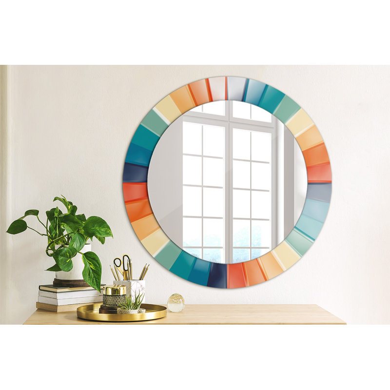 Huldar Glass Flat Wall Mirror