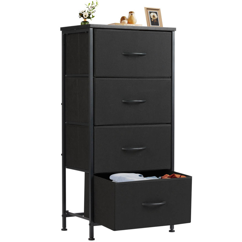 Volvy 4 Drawer Storage Drawer