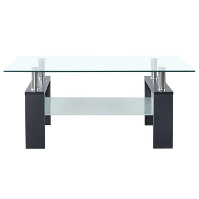 Ewelina Four Leg Coffee Table with Storage