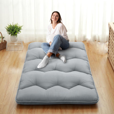 Matelas de futon japonais, lit de sol pliable, tapis de camping Tatami, chambre d'amis