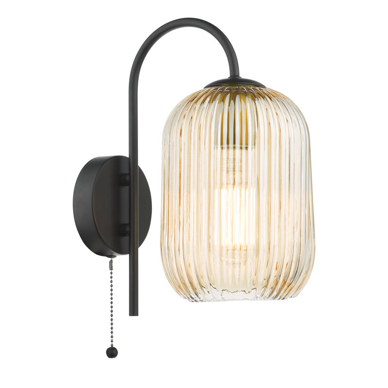 Wall Light, Champagne, Black