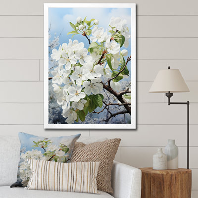 Cravets " Apple Blossom Monochromatic Elegance "