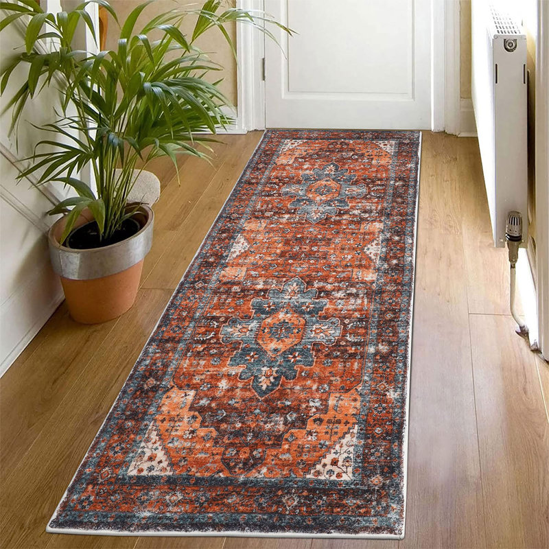  Non Slip Hall Runner Rugs, Runner 60 x 240cm