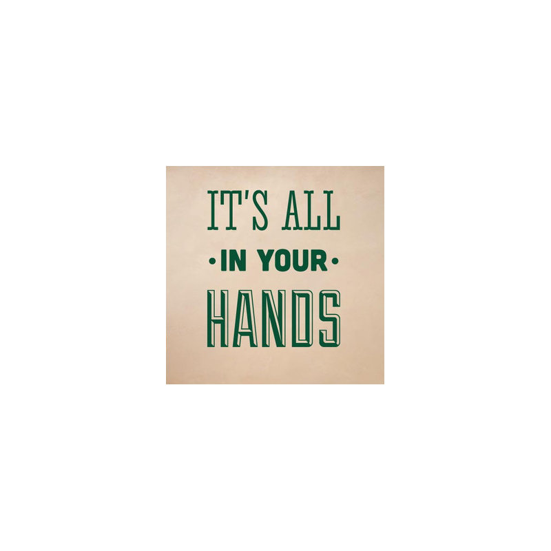 Non-Wall Damaging Wall Decal, Dark Green, Large
