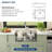 25" L x 22" W Drop-in Kitchen Sink 16 Gauge Stainless Steel Kitchen Sink Single Bowl Kitchen Sink