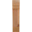 Attelle pour genou à gros grain de mercure, l 4 po x P 6 po x H 18 po, cèdre rouge de l'Ouest-87197719-64721767-65118106
