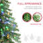 Décoration de Noël de 6 pi de hauteur - Transformez votre maison pour des vacances joyeuses 72,89 po
