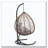 Hammock Chair Foldable Sturdy Frame Plush Cushion-891322474-891322473