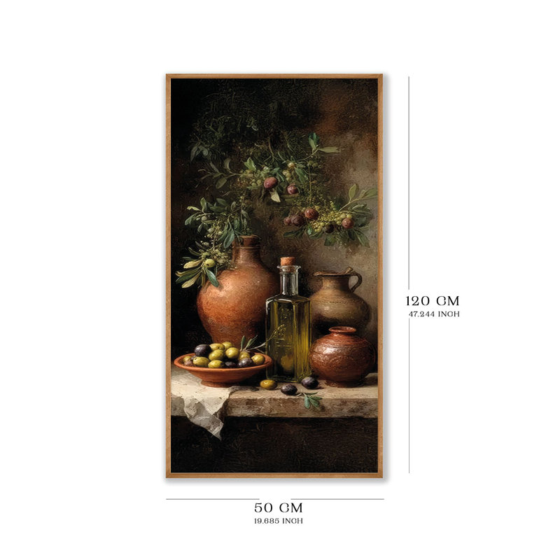 Superbe peinture décorative en panneau de fibres à densité moyenne, 27,6 po x 13 po | Cadre 100% bois massif (épaisseur: 0,8 po) | Impression numérique vibrante, pour la décoration intérieure, le salon et le bureau | Ajout d'art mural élégant